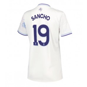 Aston Villa Jadon Sancho #19 Tredjetrøje Dame 2025-26 Kortærmet